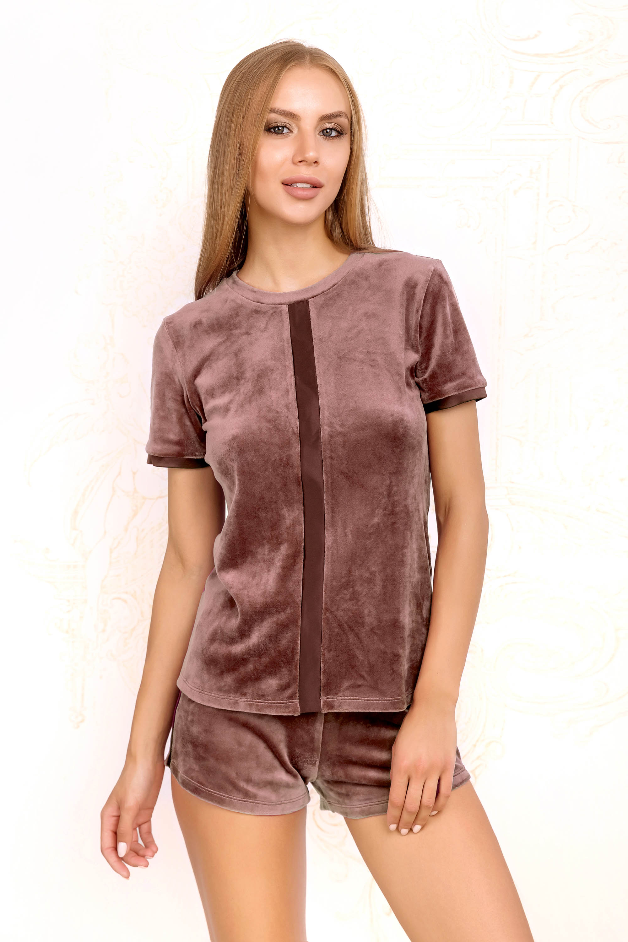 6215 комплект жіночий (джемпер+ шорти) Anabel Arto